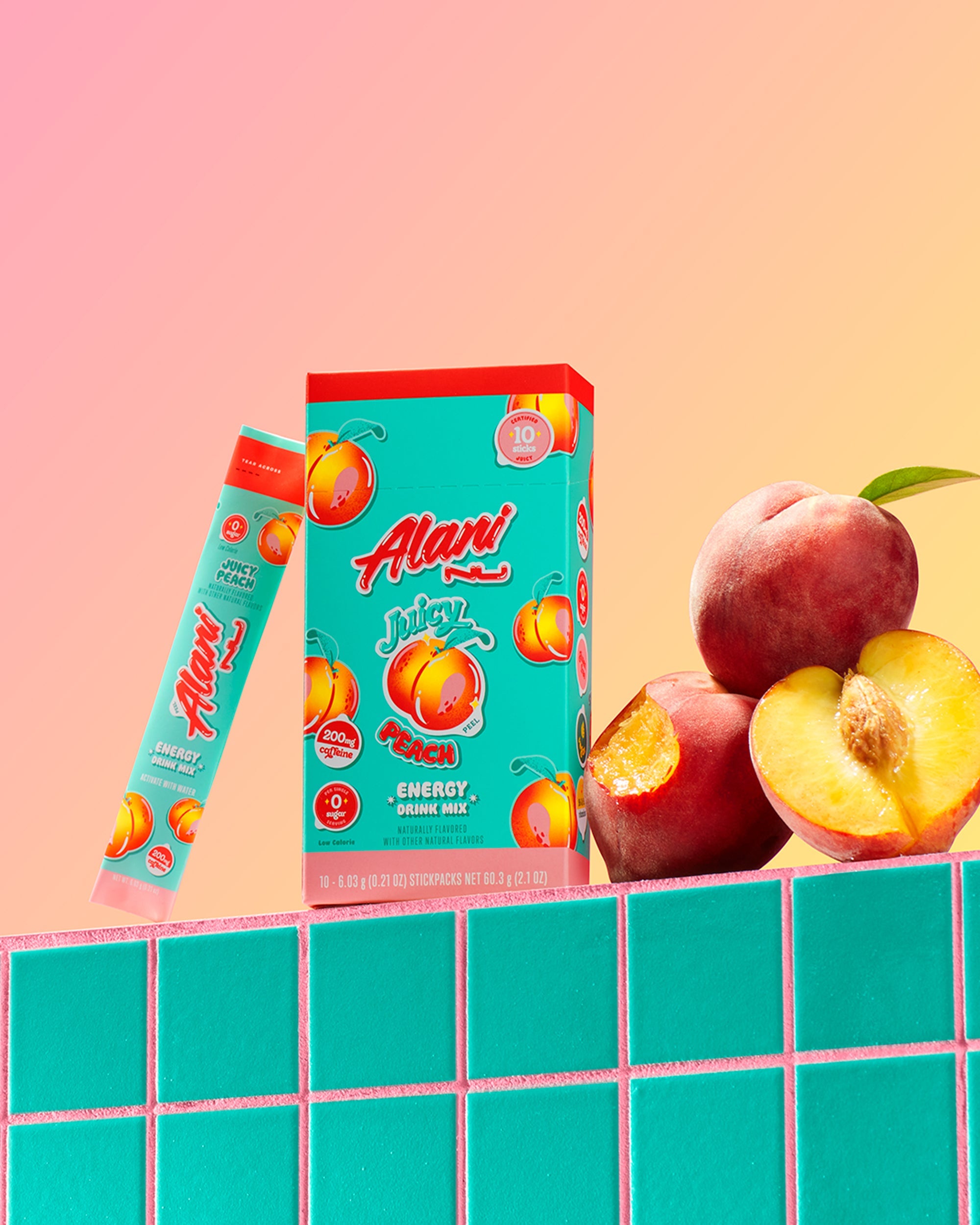 Energy Sticks - Juicy Peach